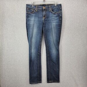 Lucky Brand Jeans Women's Size 10 Blue Denim 32x30 (Lola Skinny) usa made